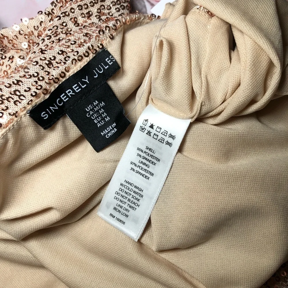 Sincerely Jules Cami Adjustable Spaghetti Strap Tank top size M